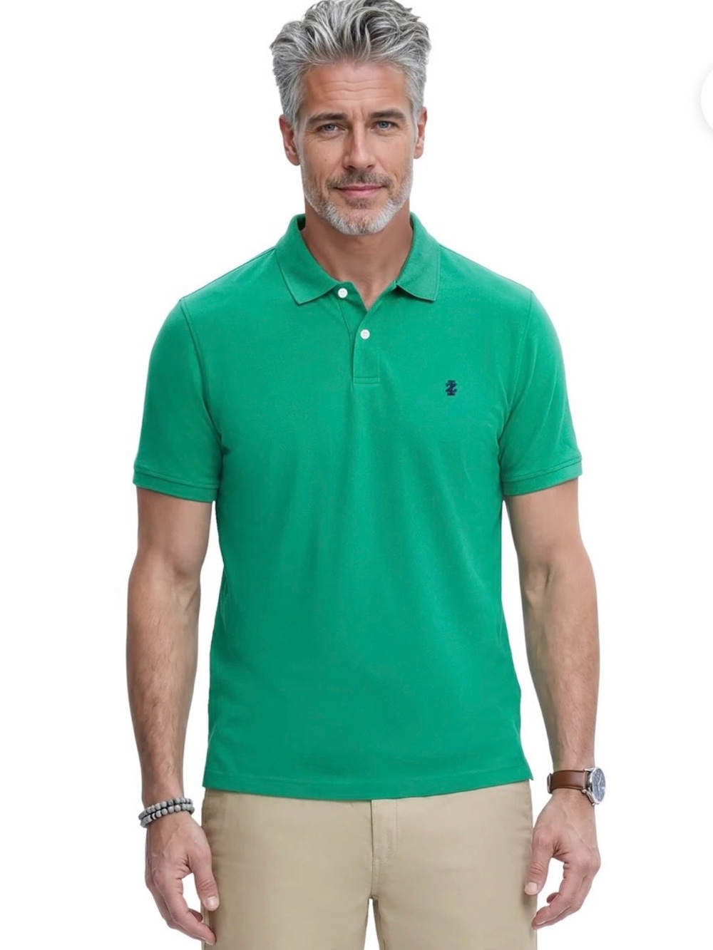 IZOD Men’s Advantage Performance Polo | Pine Green | XL | NWOT